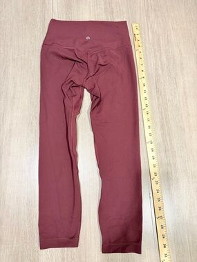 lululemon athletica women Maroon High-Rise Leggings